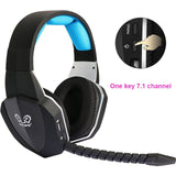 2.4Ghz Optical Wireless Gaming Headset Headphone
