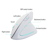 Ergonomic Vertical Optical Mouse