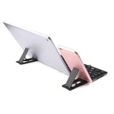 Aluminum Tri-folding Wireless Bluetooth Keyboard