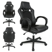 Leather Gaming Chair Reclining Executive Padded