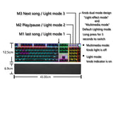 Anti-Ghosting Wired Mechanical Keyboard